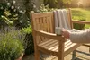 Gartenbank Windsor Teakholz 100 cm breit, elegante Teak Produktbild-Vorschau 9