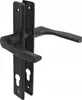 ADGO® Maniglia per porta 90 mm con serratura a catenaccio Anteprima dell’immagine prodotto 3