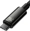A close-up shot of a black USB-C cable connector with the text '240W' printed on it. Náhľad obrázku produktu
