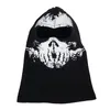Sturmmaske Totenkopf | Ghost Motorradmaske | Schwarz Produktbild-Vorschau 3