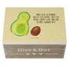 Mr. & Mrs. Panda Box Avocado Kern rollt 22 x 15 cm - Gelb Produktbild-Vorschau 3