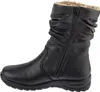 A side view of a black winter boot. Produktbild-Vorschau