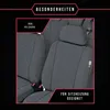 Autositzbezüge Schonbezüge Sitzbezug Set Auto Grau für Produktbild-Vorschau 2