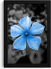 MuchoWow® MuchoWow® Gerahmtes Poster Blumen - Blau - Produktbild-Vorschau 1