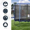HOMCOM Trampoline avec filet de sécurité Trampoline de Voir les images du produit 7