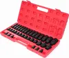 A red toolbox containing a set of black socket wrenches. Anteprima dell’immagine prodotto