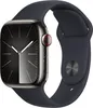 APPLE Watch Series 9 GPS + Cellular 41mm Graphite Stainless Produktbild-Vorschau 2