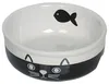 Nobby Katzen Keramikschale Face schwarz/weiß Produktbild-Vorschau 1