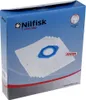 Nilfisk 107418500, Stofzak, Cilindrisch, Wit, Vlies, Productafbeelding-voorbeeld 3