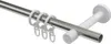 Interdeco Gardinenstange / Vorhangstange Edelstahl-Optik, Produktbild-Vorschau 3