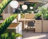 Lampada a sospensione STONES bianco-nera 1xE27x40W in Anteprima dell’immagine prodotto 3