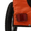 vidaXL Cani da Rimorchio per Biciclette Arancione e Nero Anteprima dell’immagine prodotto 10