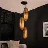 Hoyz - Hängelampe 3L Cosmic - Abgestuft - Bronze Antik Produktbild-Vorschau 1