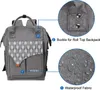 JOSEKO Rucksack Tasche Daypack Light Gray - Praktisch und Produktbild-Vorschau 5