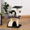 PawHut Kratzbaum klein, Katzenkratzbaum mit Kratzbrett Produktbild-Vorschau 2
