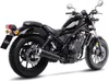 LeoVince Classic Racer Black Slip-On Auspuff für HONDA CMX Náhled obrázku produktu 3