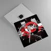 Wanduhr - Quadrat - Glasuhr - Grafische komposition Produktbild-Vorschau 2