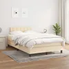 vidaXL Boxspringbett mit Matratze Creme 120x200 cm Stoff -  Produktbild-Vorschau 9