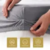 Lavea® Spannbettlaken 90x200cm - 100x200cm, Maya, 100% Produktbild-Vorschau 3