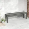 COSTWAY Gartenbank wetterfest, 3-Sitzer Sitzbank aus Produktbild-Vorschau 2