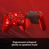 Two red Xbox controllers are shown against a red and black background with light rays emanating from behind them. Text is present at the bottom. Podgląd zdjęcia produktu