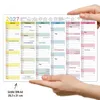 Tafelkalender 2027 abwischbar A4 Bunt - Wandkalender mit Produktbild-Vorschau 3