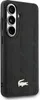 Custodia Lacoste Galaxy S26 in Pelle finta nera con logo Anteprima dell’immagine prodotto 4