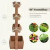 Yaheetech Vertikaler Hochbeet, 4-stufig, 45° neigbar, Produktbild-Vorschau 4