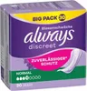A product package for Always Discreet sanitary pads. Náhľad obrázku produktu
