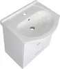 VBChome Badmöbelset 50 cm mit Keramik-Waschbecken und Produktbild-Vorschau 2
