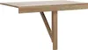 A wooden wall-mounted folding table. Produktbild-Vorschau
