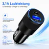 Auto Ladegerät USB-C & USB-A QC 3.1 KFZ Dual Ladeadapter Produktbild-Vorschau 7