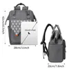 JOSEKO Rucksack Tasche Daypack Dark Gray - Praktisch und Produktbild-Vorschau 2