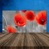Küchenrückwand aus Glas 120x60cm Spritzschutz Mohnblumen Produktbild-Vorschau 2