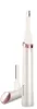 A white and rose gold electric trimmer and its cap are displayed against a white background. Náhled obrázku produktu