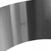 A close-up view of a stainless steel cake ring with measurement markings. Podgląd zdjęcia produktu