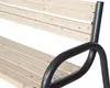 Banc Park 3 places Structure en acier anthracite, surface Voir les images du produit 15
