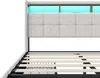 Fortuna Lai Polsterbett 180x200 mit Lattenrost，Stilvolles Produktbild-Vorschau 8