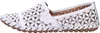 Gemini Damen Slipper Leder Mokassin floral Blumen Cutouts Produktbild-Vorschau 22