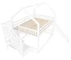 Etagenbett 140x200 cm mit Stauraumtreppe und Rutsche, Produktbild-Vorschau 9