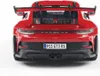 Rear view of a red Porsche 911 GT3 RS model car. Produktbild-Vorschau
