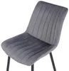 Chaise Rahden velours Voir les images du produit 6