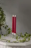 Candele a bastoncino LED "Flamme Stripe", set da 2, cera Anteprima dell’immagine prodotto 7