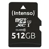 Intenso 512GB microSDXC Class10 UHS-I Premium + adattatore Anteprima dell’immagine prodotto 1