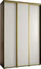 MEBLE KRYSPOL Davos 1 Schrank, drei Türen - 235,2x160x45 cm Produktbild-Vorschau 1