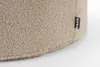 H.O.C.K. Fino Hocker rund Pouf Teddystoff Bouclé ø45x45cm Produktbild-Vorschau 2