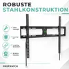 ProfiPatch TV Halterung Ultraslim 55-100 Zoll feste Montage Produktbild-Vorschau 6