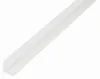 Alberts 477028 Cornière, plastique, blanc, 2000 x 100 x 100 Voir les images du produit 3