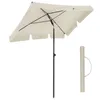 SONGMICS Sonnenschirm 180 x 125 cm UPF 50+ Sonnenschutz Produktbild-Vorschau 5
