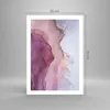 Poster - Poster ohne Rahmen - Marmor Pink Violett - 50x70 Produktbild-Vorschau 4